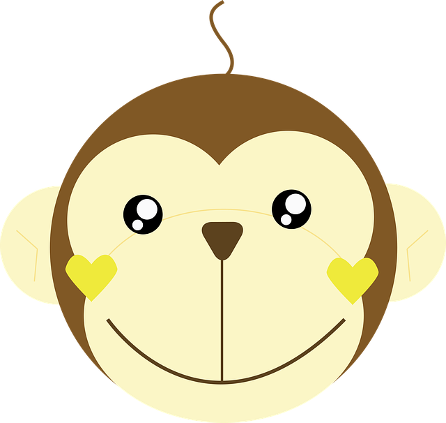 Free download Monkey Animal Primates - Free vector graphic on Pixabay free illustration to be edited with GIMP free online image editor