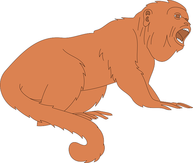 Free download Monkey Mouth Open - Free vector graphic on Pixabay free illustration to be edited with GIMP free online image editor