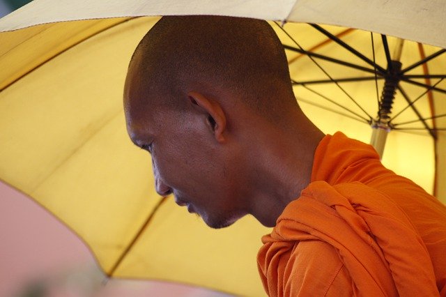 Free download Monk Khmer Buddhism -  free photo or picture to be edited with GIMP online image editor
