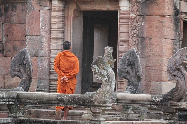 Безкоштовно завантажте Monk Thailand Religion - безкоштовну фотографію або зображення для редагування за допомогою онлайн-редактора зображень GIMP