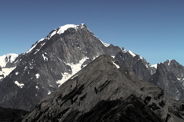 Gratis download Mont Blanc Alps Mountain - gratis foto of afbeelding om te bewerken met GIMP online afbeeldingseditor