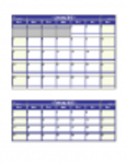 Free download monthly calendar small DOC, XLS or PPT template free to be edited with LibreOffice online or OpenOffice Desktop online