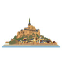 Mont Saint Michel  screen for extension Chrome web store in OffiDocs Chromium