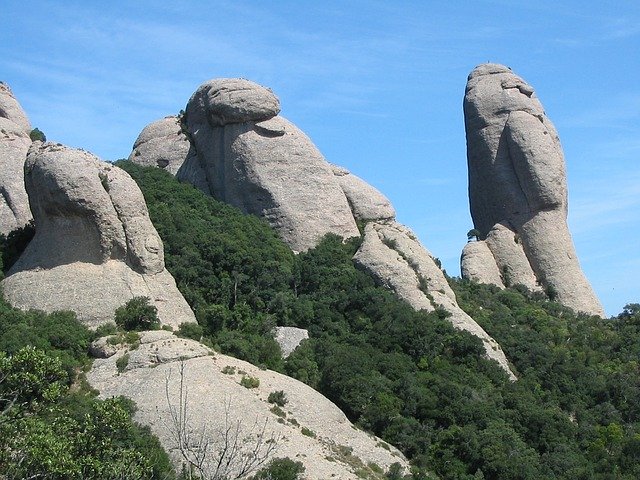 Bezpłatne pobieranie Montserrat Costa Brava Hiszpania - bezpłatne zdjęcie lub obraz do edycji za pomocą internetowego edytora obrazów GIMP