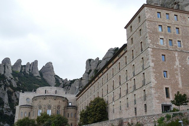 Free download Montserrat Monastery Spain -  free photo or picture to be edited with GIMP online image editor