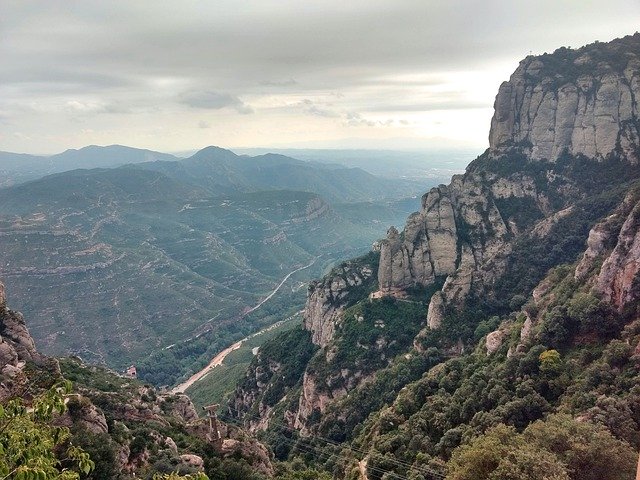 Free download Montserrat Mountain Barcelona -  free free photo or picture to be edited with GIMP online image editor