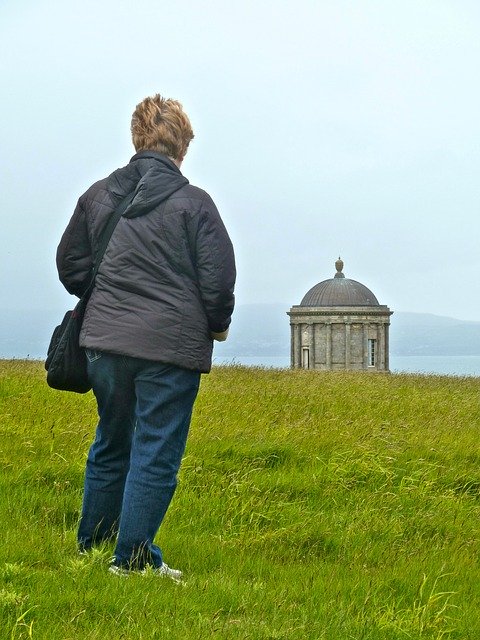 Free download Monument Folly Person -  free photo or picture to be edited with GIMP online image editor