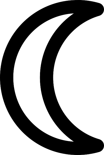 ดาวน์โหลดฟรี ดวงจันทร์ เสี้ยว คืน - กราฟิกแบบเวกเตอร์ฟรีบน Pixabay
