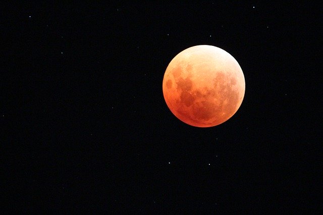 Free download Moon Eclipse Night -  free photo template to be edited with GIMP online image editor