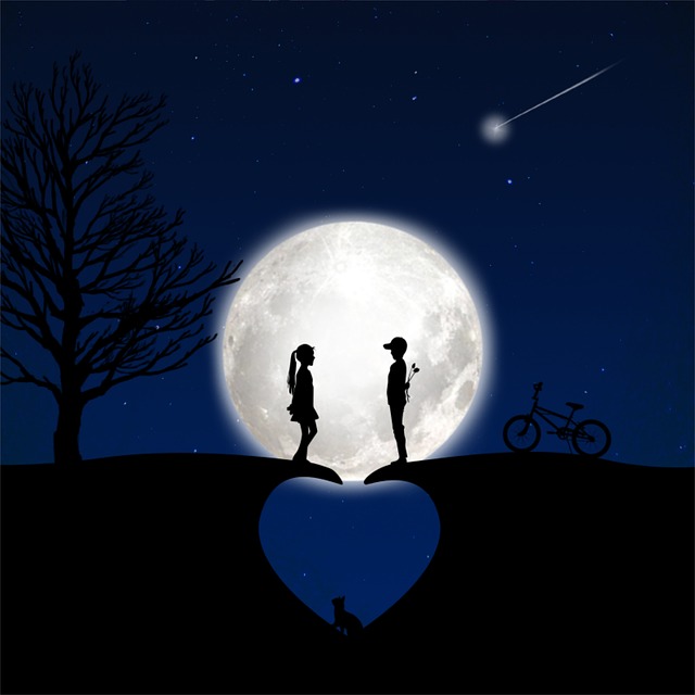 Free download Moon Full Children free illustration to be edited with GIMP online image editor
