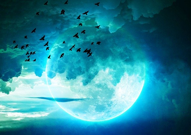 Free download Moon Heaven Earth -  free illustration to be edited with GIMP free online image editor