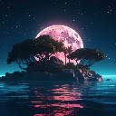 Moonlit Night on the Deserted Island  screen for extension Chrome web store in OffiDocs Chromium