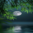 moonlit night wallpaper  screen for extension Chrome web store in OffiDocs Chromium
