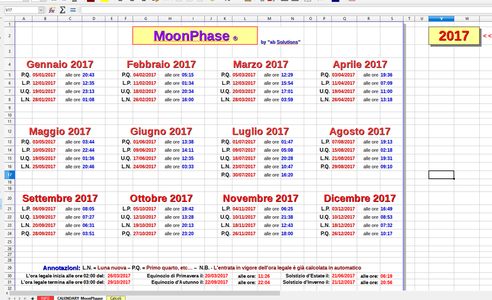 دانلود رایگان MoonPhase - Calendario perpetuo delle fasi lunari DOC، XLS یا PPT قالب رایگان برای ویرایش با LibreOffice آنلاین یا OpenOffice Desktop آنلاین