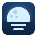 Moonrise Dark Theme  screen for extension Chrome web store in OffiDocs Chromium