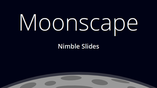 Modello Microsoft Moonscape Impress Template per OffiDocs