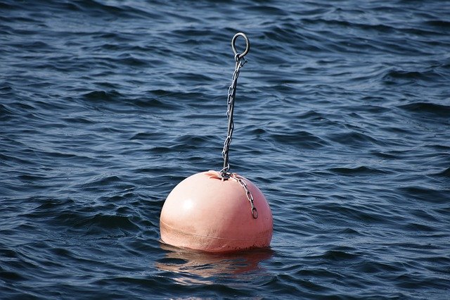 Free download Mooring Buoy Sea Water -  free photo or picture to be edited with GIMP online image editor