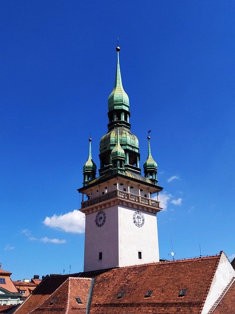 Descărcare gratuită Moravia Czechia Tower - fotografie sau imagini gratuite pentru a fi editate cu editorul de imagini online GIMP
