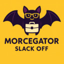 Morcegator Slack Off  screen for extension Chrome web store in OffiDocs Chromium