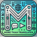 More than translator  screen for extension Chrome web store in OffiDocs Chromium