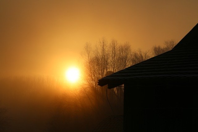 הורדה חינם של Morning Mood Landscape - תמונה או תמונה בחינם לעריכה עם עורך התמונות המקוון GIMP