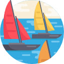 Morning Sail on Misty Lake  screen for extension Chrome web store in OffiDocs Chromium