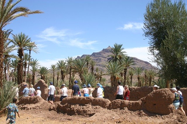 Descarga gratuita Morocco Desert Sand - foto o imagen gratuita para editar con el editor de imágenes en línea GIMP