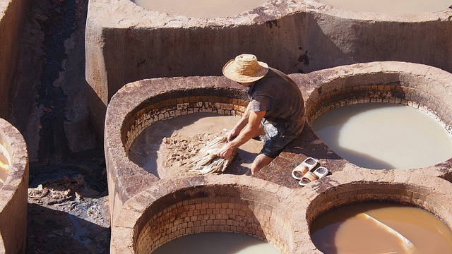 Free download morocco fes colorful color tannery free picture to be edited with GIMP free online image editor