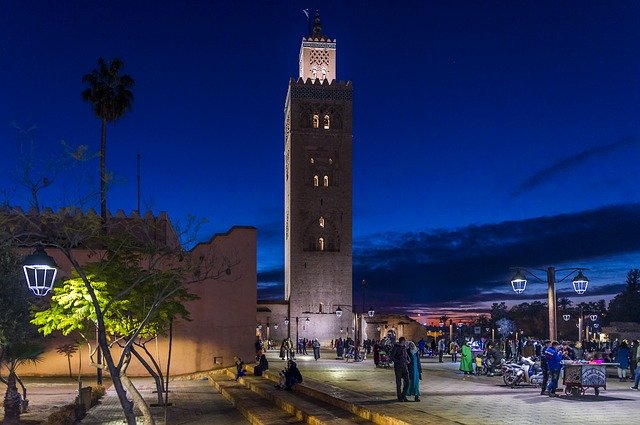 ดาวน์โหลดฟรี Morocco Marrakech Ben Youssef - ภาพถ่ายหรือภาพฟรีที่จะแก้ไขด้วยโปรแกรมแก้ไขรูปภาพออนไลน์ GIMP
