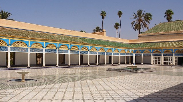 Free download Morocco Palace Marrakech -  free free photo or picture to be edited with GIMP online image editor