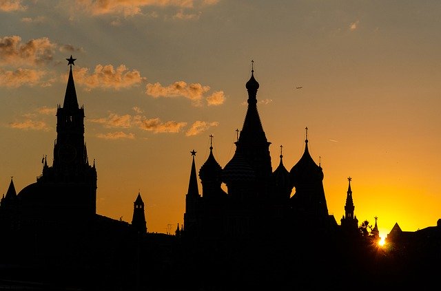 دانلود رایگان شهر غروب مسکو - عکس یا تصویر رایگان برای ویرایش با ویرایشگر تصویر آنلاین GIMP