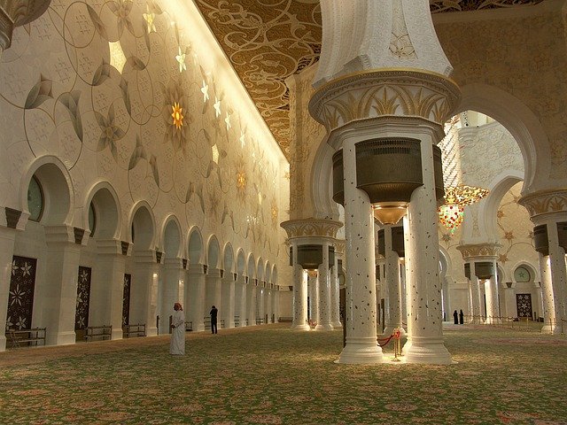 Free download mosque abu dhabi free picture to be edited with GIMP free online image editor