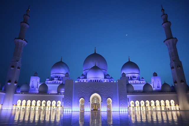 Free download mosque abu dhabi u a e architecture free picture to be edited with GIMP free online image editor