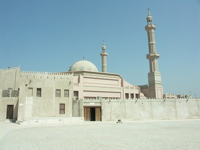 Free download mosque sharjah building free picture to be edited with GIMP free online image editor