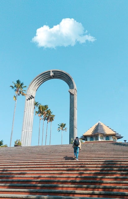 Muat turun percuma masjid langit matahari terbenam orang gambar percuma manusia untuk diedit dengan editor imej dalam talian percuma GIMP