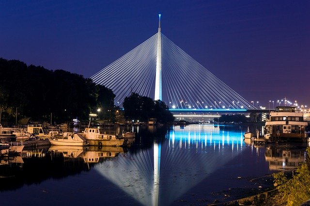 Free download most na adi bridge belgrade serbia free picture to be edited with GIMP free online image editor