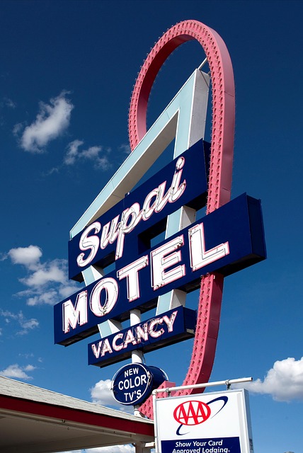 Free download motel sign advertising sign free picture to be edited with GIMP free online image editor