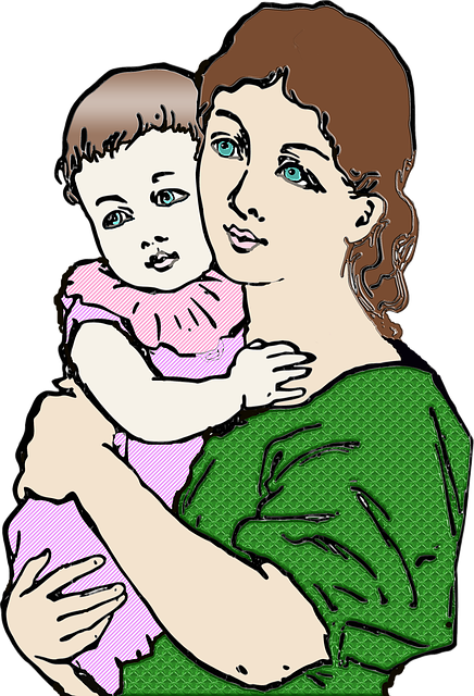 Free download Mother Daughter Baby -  free illustration to be edited with GIMP free online image editor
