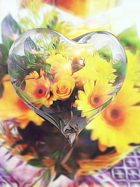 Free download MotherS Day Heart -  free illustration to be edited with GIMP free online image editor