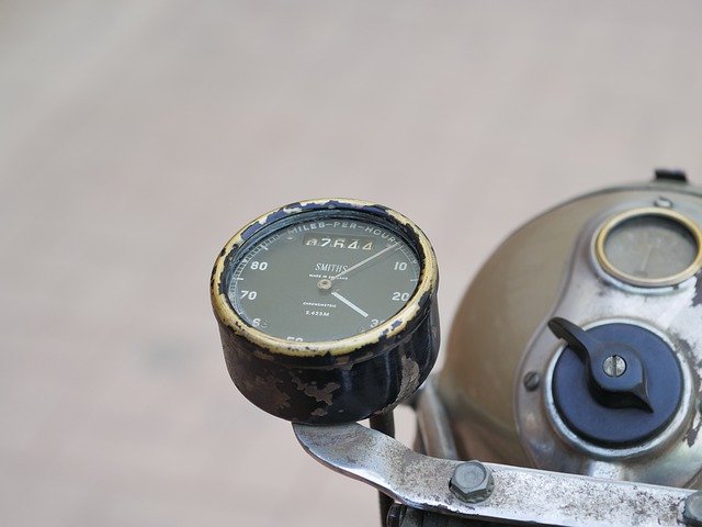 Free download Motorcycle Oldtimer Speedometer -  free photo or picture to be edited with GIMP online image editor