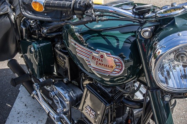 Kostenloser Download Motorcycle Royal Enfield - kostenloses Foto oder Bild zur Bearbeitung mit GIMP Online-Bildbearbeitung