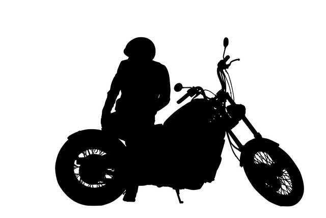 Free download Motorcycle Silhouette People -  free illustration to be edited with GIMP free online image editor