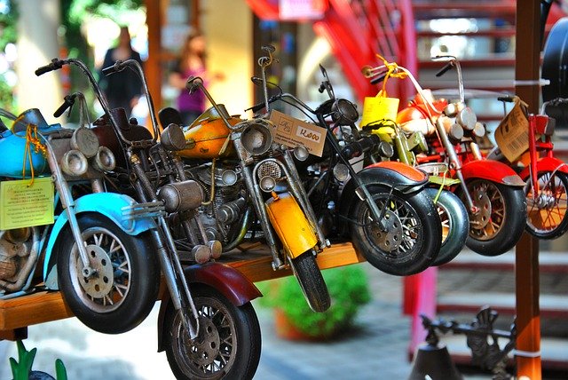 Free download Motorcycle Toys Miniature -  free free photo or picture to be edited with GIMP online image editor