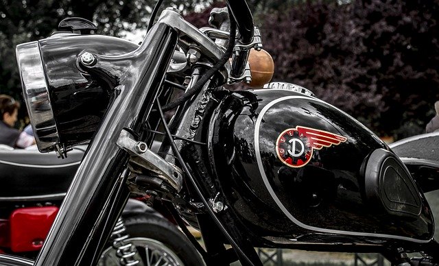 Free download Motorcycle Veteran Vehicle -  free photo or picture to be edited with GIMP online image editor