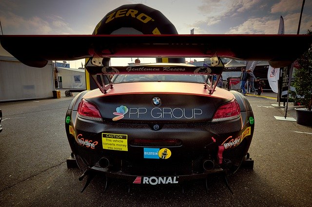 Free download Motorsport Racing Car Bmw Rear -  free photo or picture to be edited with GIMP online image editor