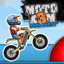 Moto X3m Pool Party Game  screen for extension Chrome web store in OffiDocs Chromium