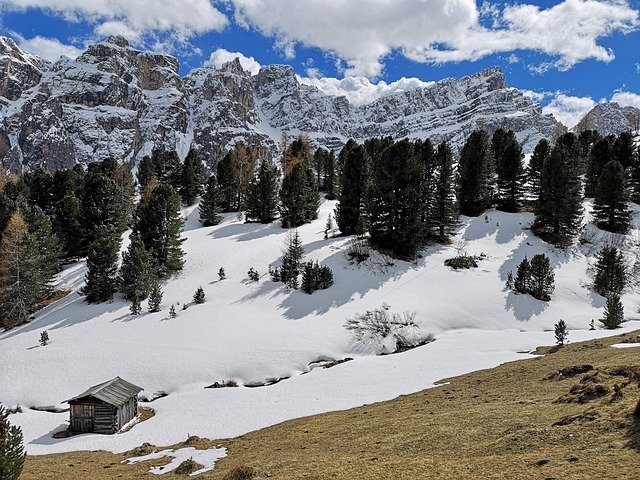 تنزيل جبال الألب Dolomites مجانًا - صورة مجانية أو صورة لتحريرها باستخدام محرر الصور عبر الإنترنت GIMP