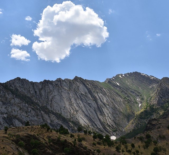 Free download Mountain Cloud Mesopotamia -  free free photo or picture to be edited with GIMP online image editor