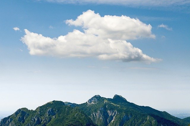 Free download mountain cloud sky nature summit free picture to be edited with GIMP free online image editor