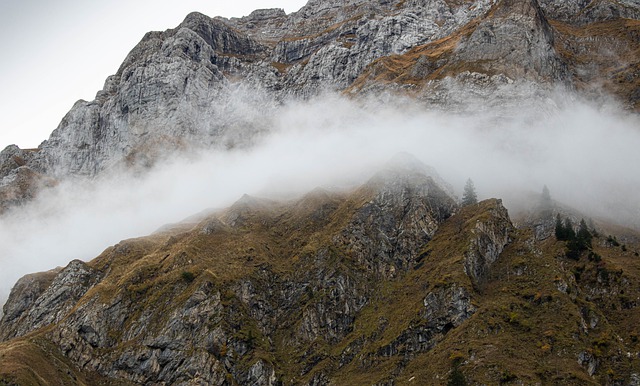 Free download mountain clouds landscape fog free picture to be edited with GIMP free online image editor